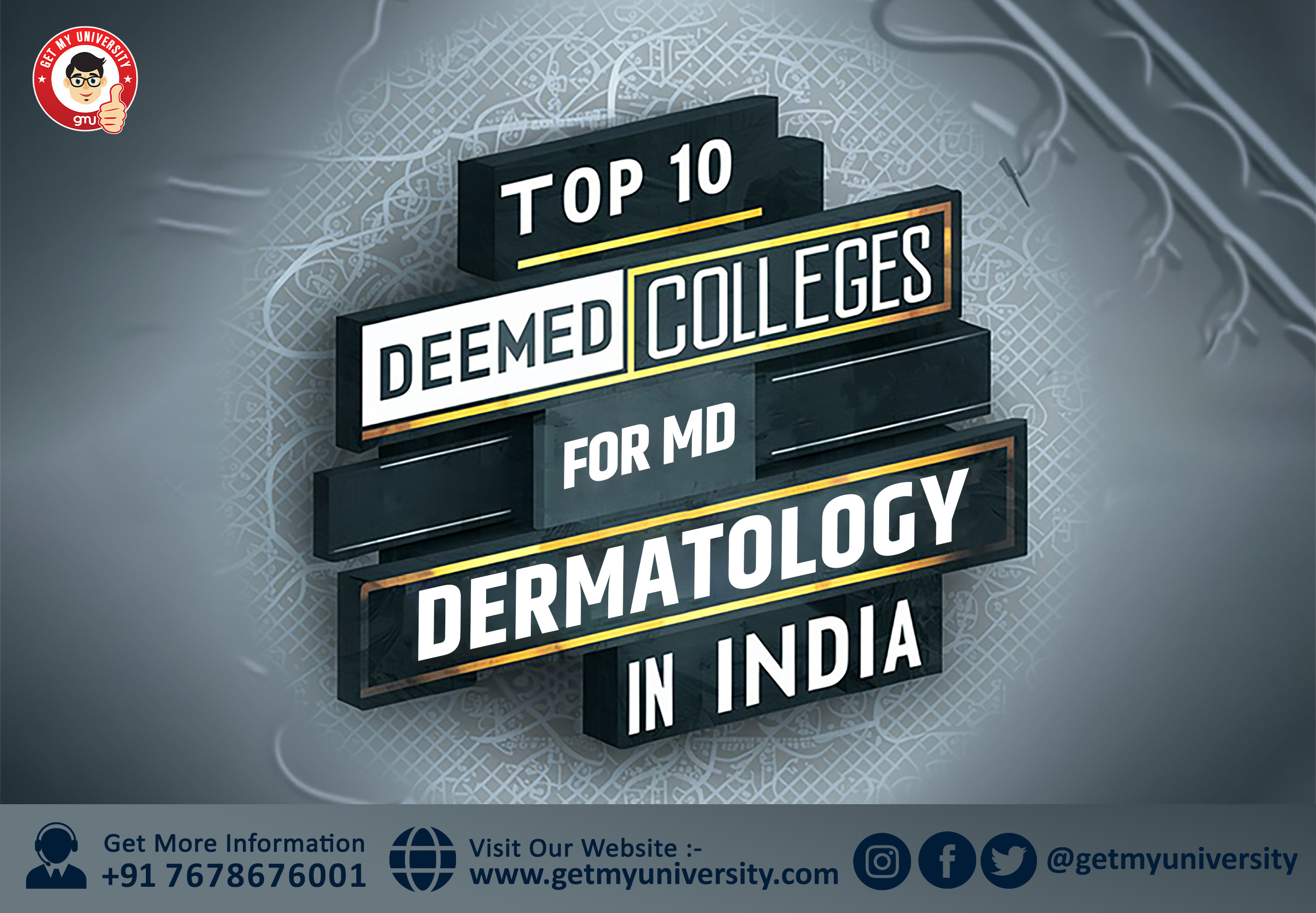 phd in dermatology in india